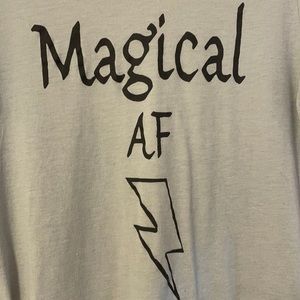 Gray Fuego Brand “Magical AF” Tee Medium
